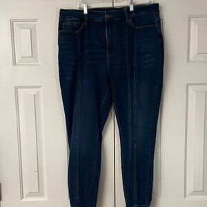 Judy Blue Deep Indigo Skinny Jeans